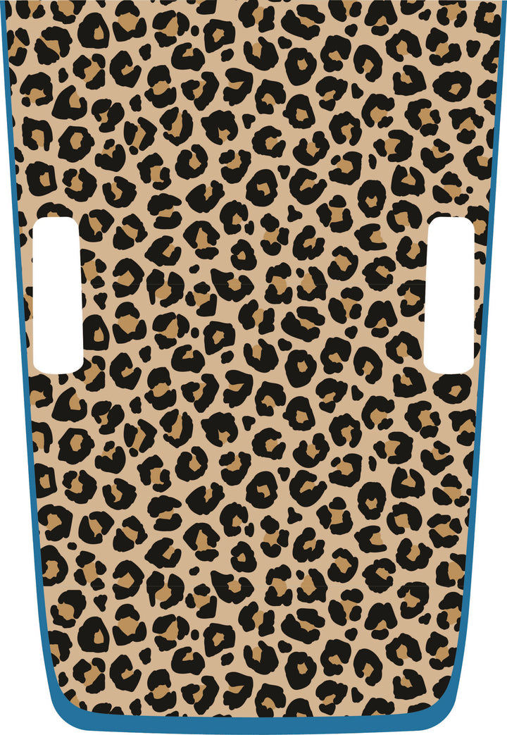 Tan Cheetah Hybrid Hood Graphic