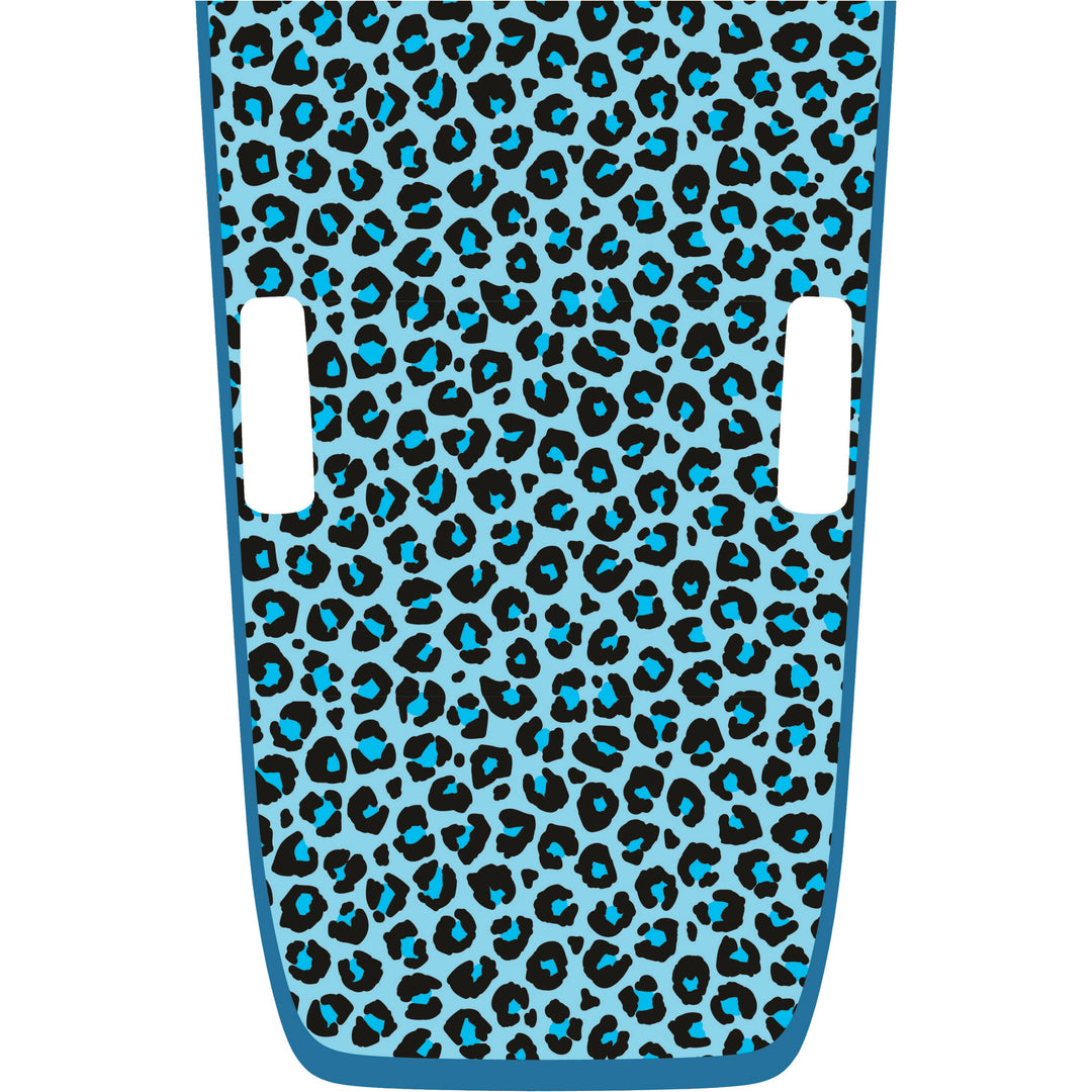 Teal Cheetah Rubicon Hood Graphic