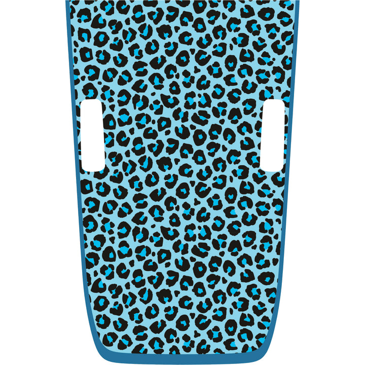 Teal Cheetah Rubicon Hood Graphic