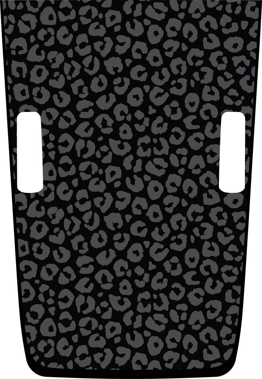 Black Cheetah Hybrid Hood Graphic
