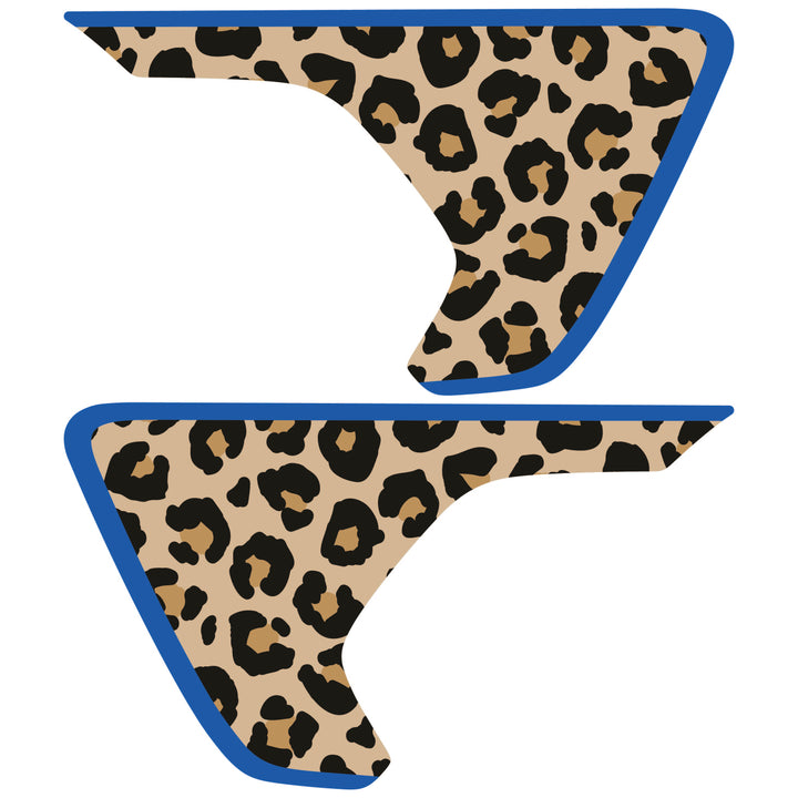 Tan Cheetah Print Fender inserts (Set of 2)