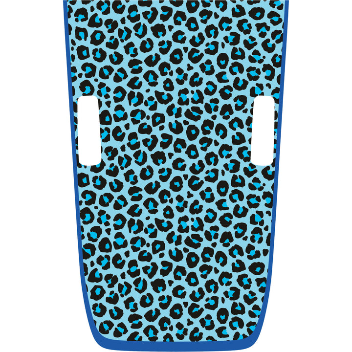Teal Cheetah Rubicon Hood Graphic