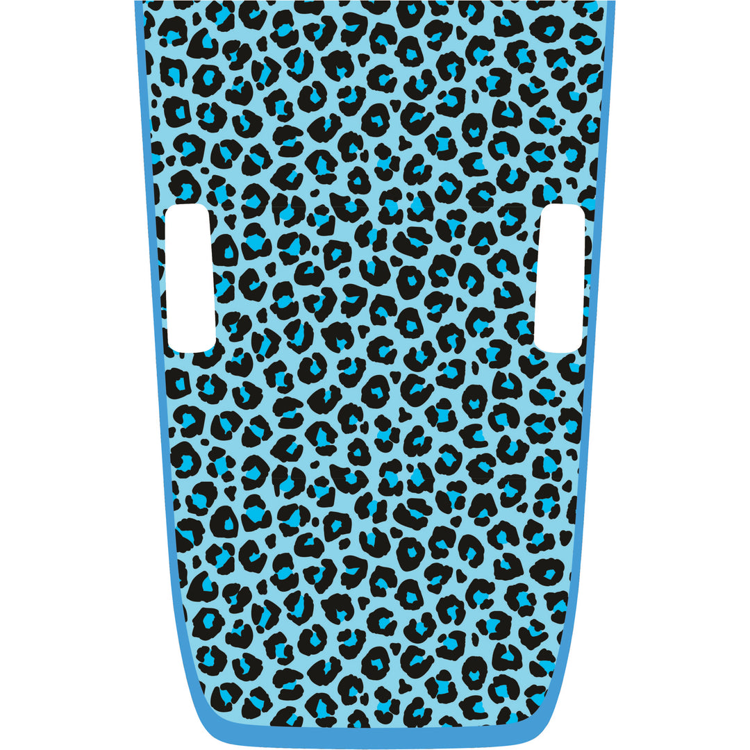 Teal Cheetah Rubicon Hood Graphic