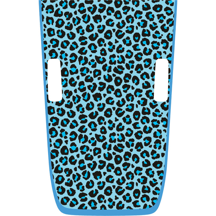 Teal Cheetah Rubicon Hood Graphic