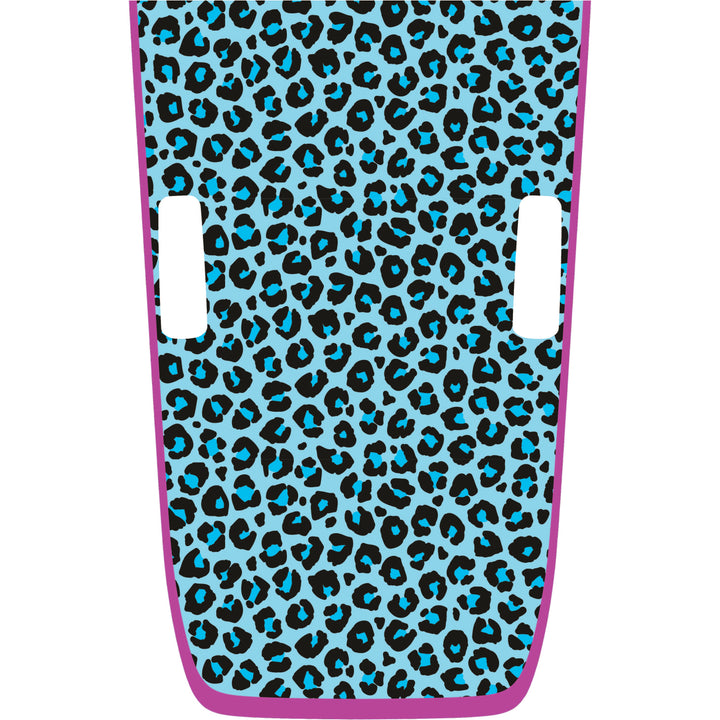 Teal Cheetah Rubicon Hood Graphic