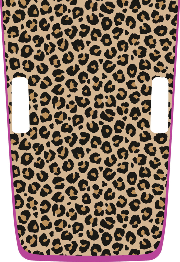 Tan Cheetah Hybrid Hood Graphic