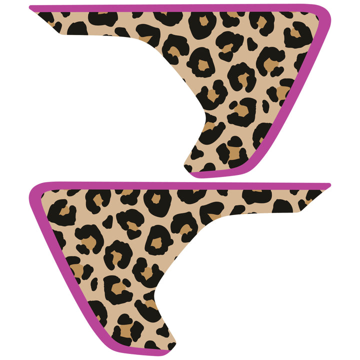 Tan Cheetah Print Fender inserts (Set of 2)