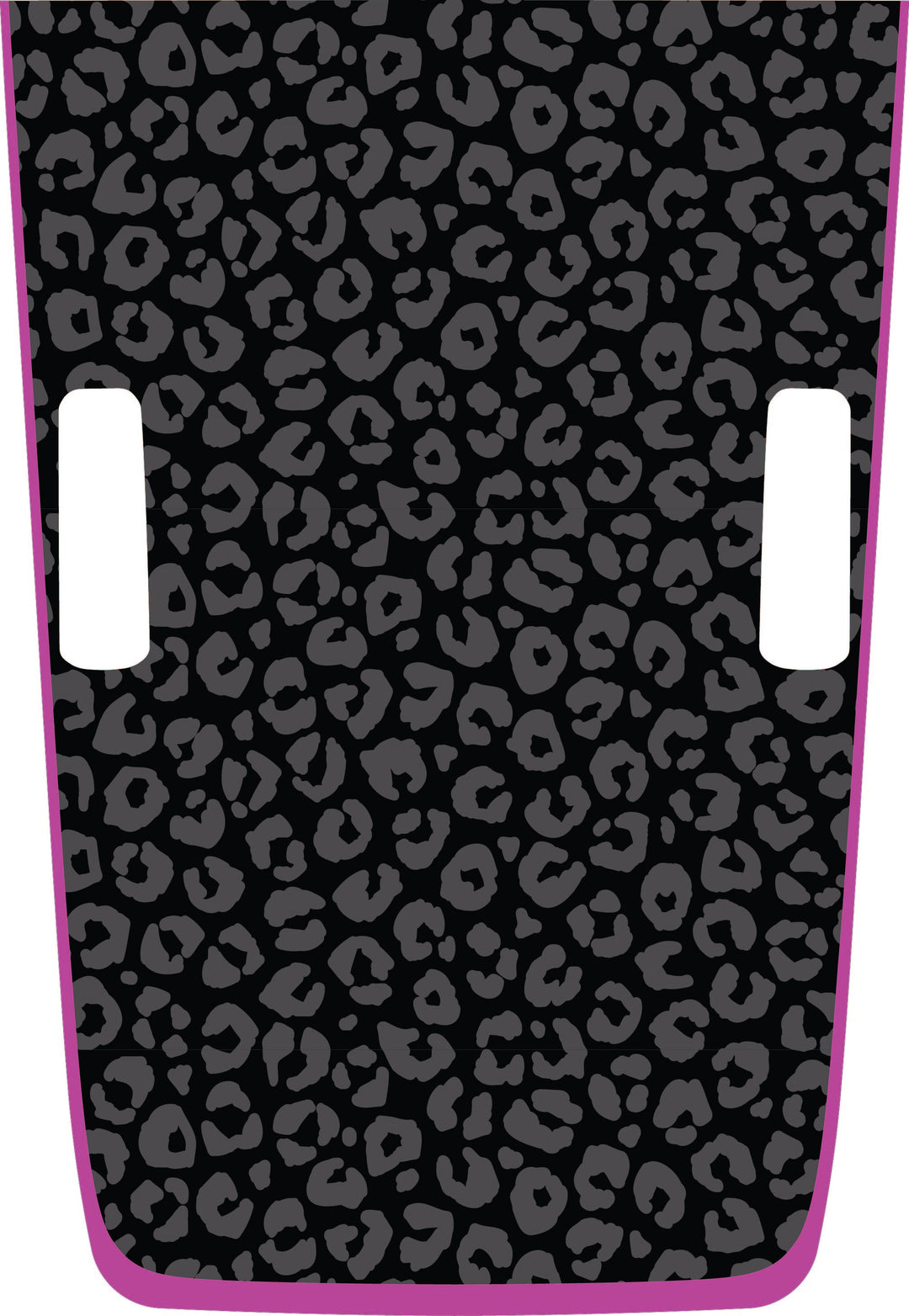 Black Cheetah Hybrid Hood Graphic