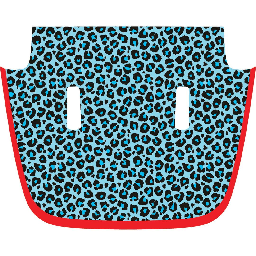 Teal Cheetah Sport/Sahara/Overland/Willys Hood Graphic