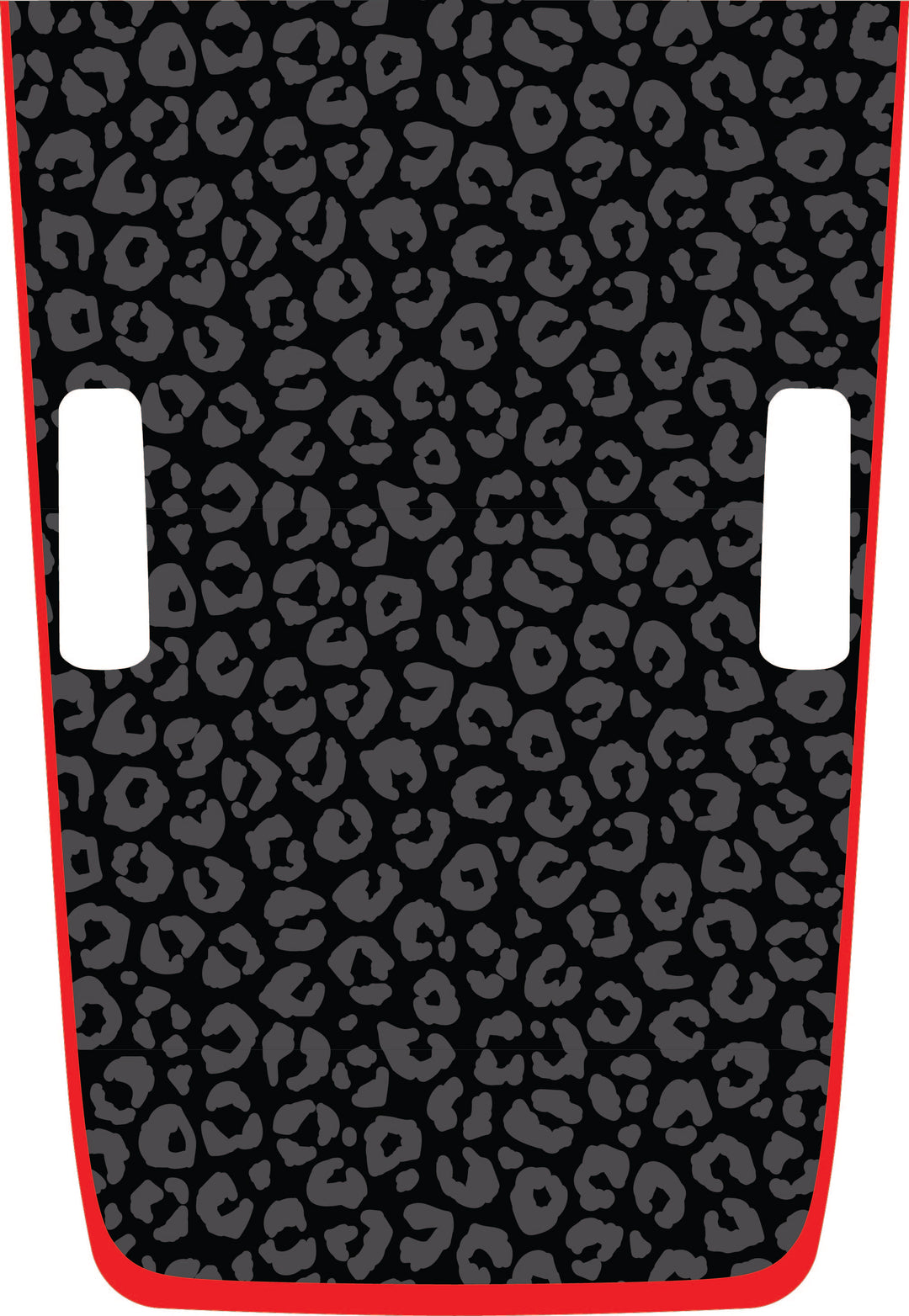Black Cheetah Hybrid Hood Graphic