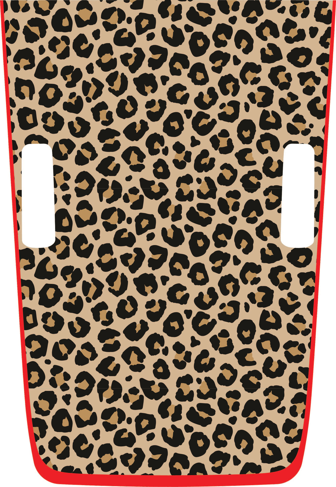 Tan Cheetah Hybrid Hood Graphic