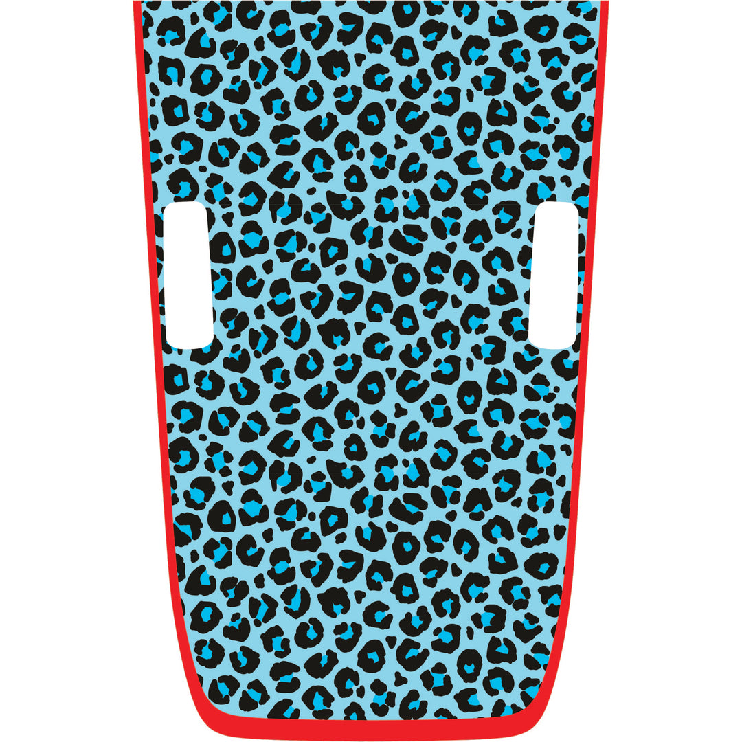 Teal Cheetah Rubicon Hood Graphic