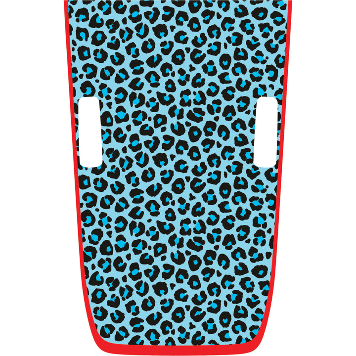 Teal Cheetah Rubicon Hood Graphic