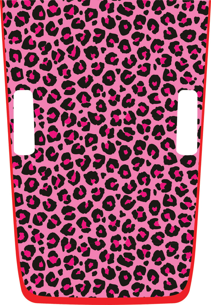 PInk Cheetah Hybrid Hood Graphic