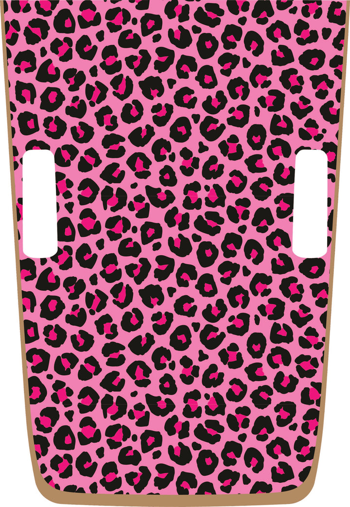 PInk Cheetah Hybrid Hood Graphic