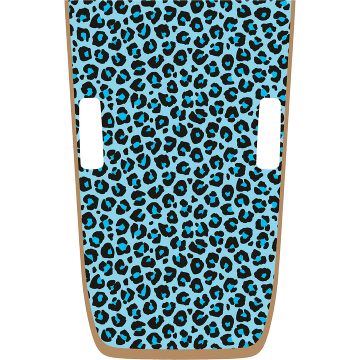 Teal Cheetah Rubicon Hood Graphic