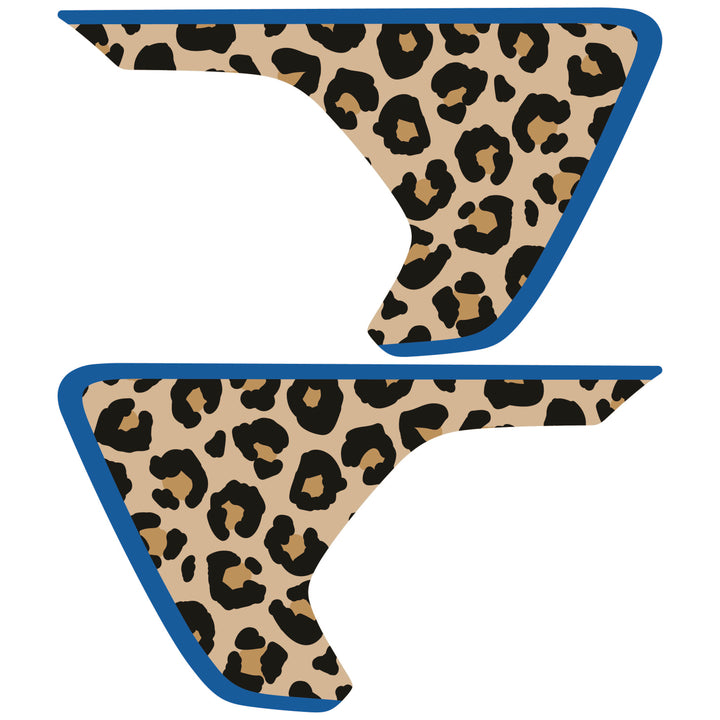 Tan Cheetah Print Fender inserts (Set of 2)
