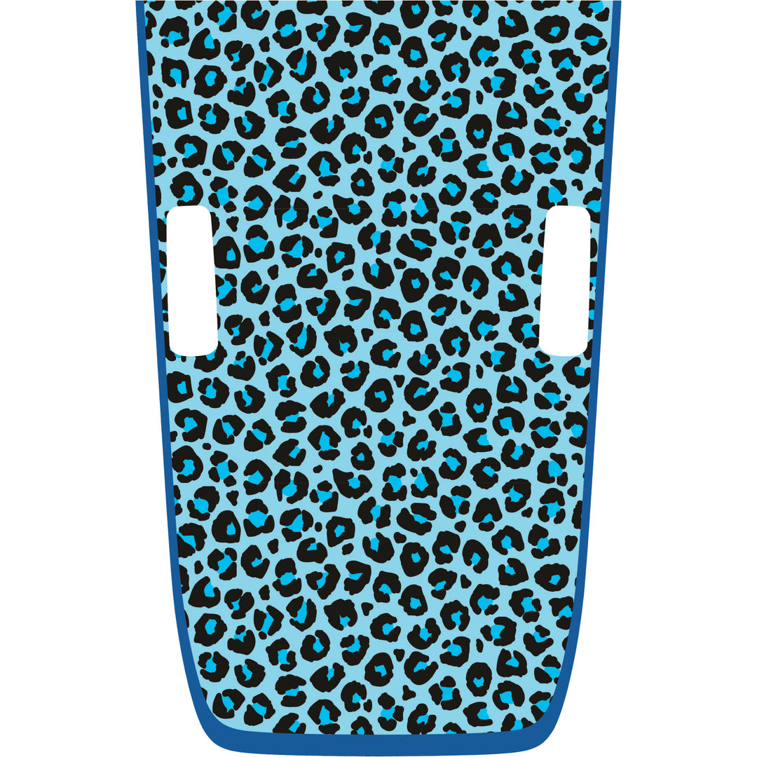 Teal Cheetah Rubicon Hood Graphic