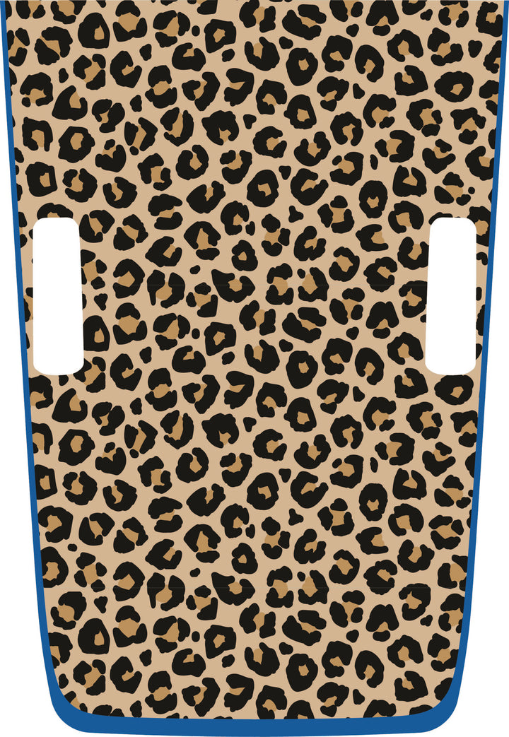 Tan Cheetah Hybrid Hood Graphic