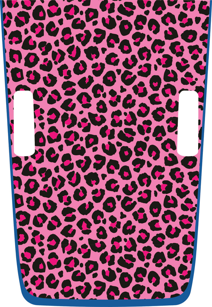 PInk Cheetah Hybrid Hood Graphic