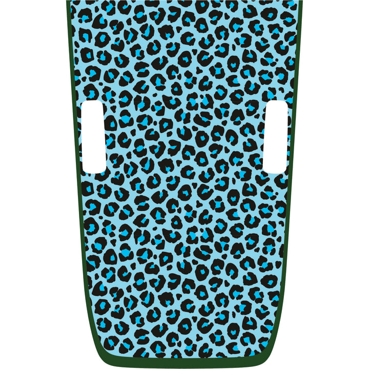 Teal Cheetah Rubicon Hood Graphic