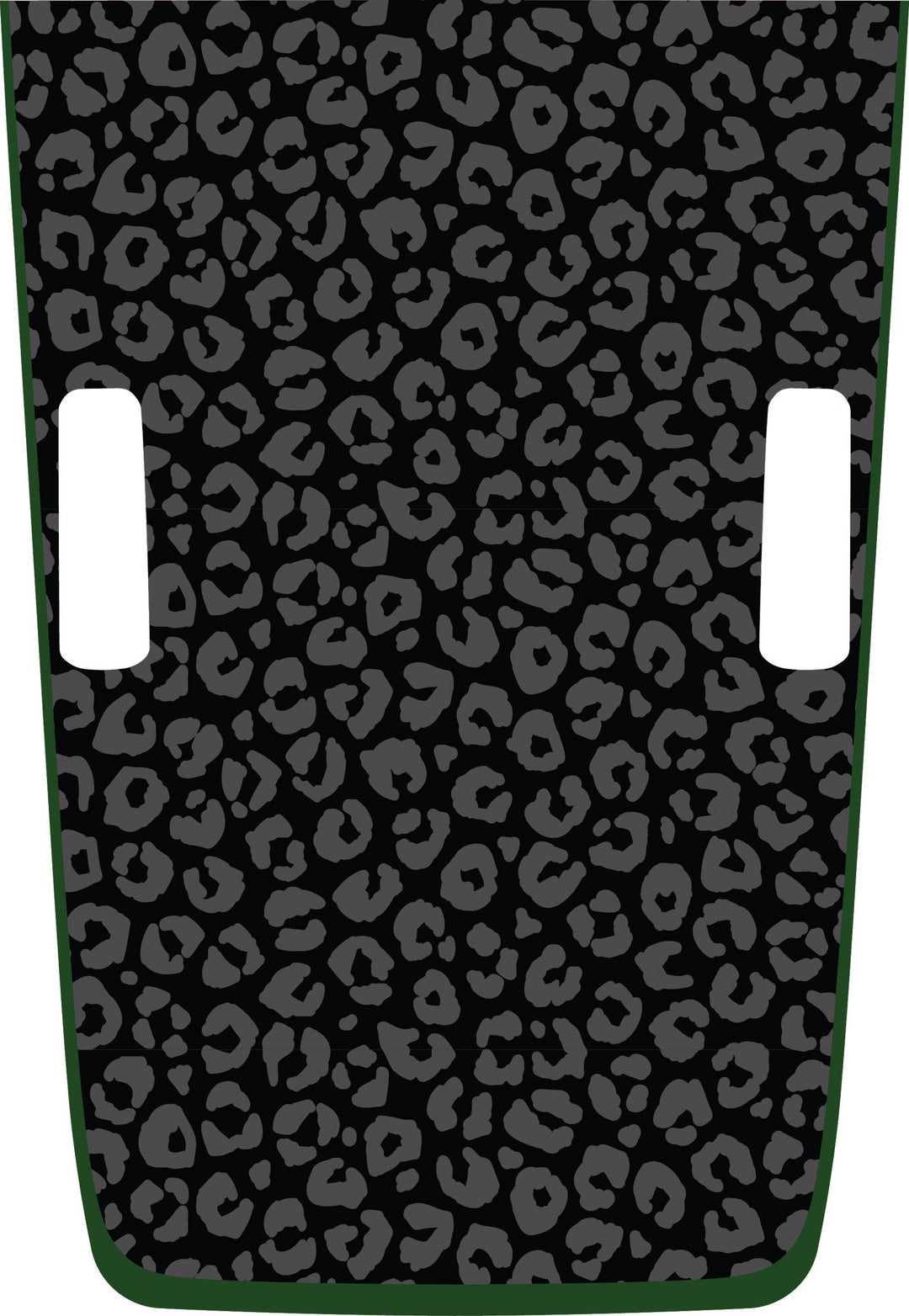Black Cheetah Hybrid Hood Graphic