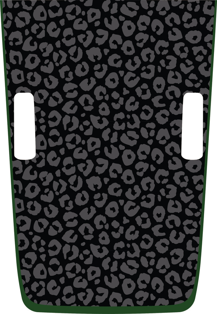 Black Cheetah Hybrid Hood Graphic