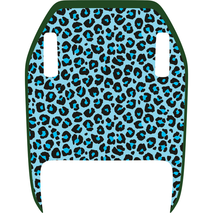 Teal Cheetah Mojave/392 Hood Graphic