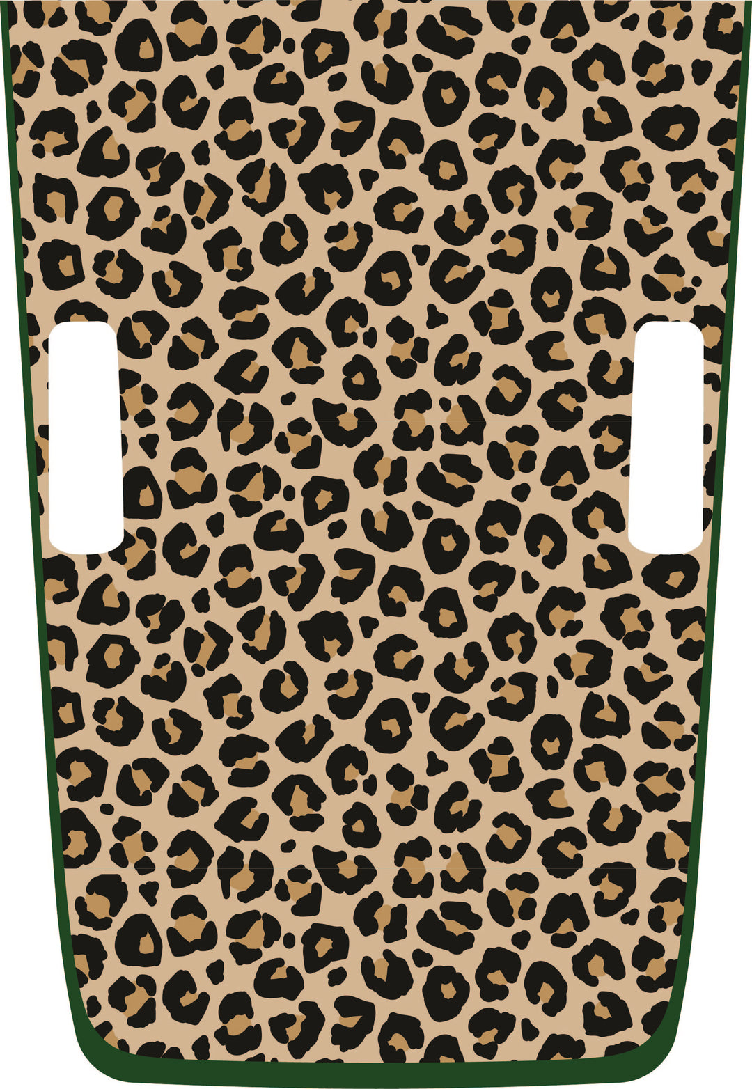Tan Cheetah Hybrid Hood Graphic