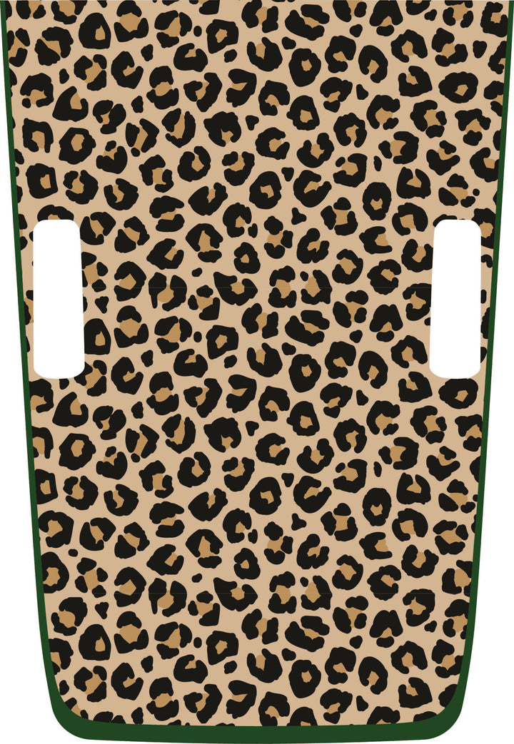Tan Cheetah Hybrid Hood Graphic