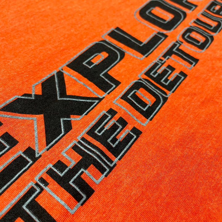 Mens Jeep® Explore the Detours T-Shirt - Orange