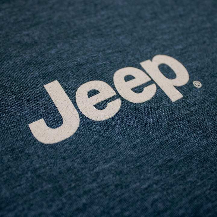 Mens Jeep® For All Life's Adventures T-Shirt - Heather Forest Green