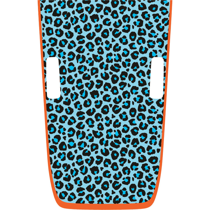 Teal Cheetah Rubicon Hood Graphic