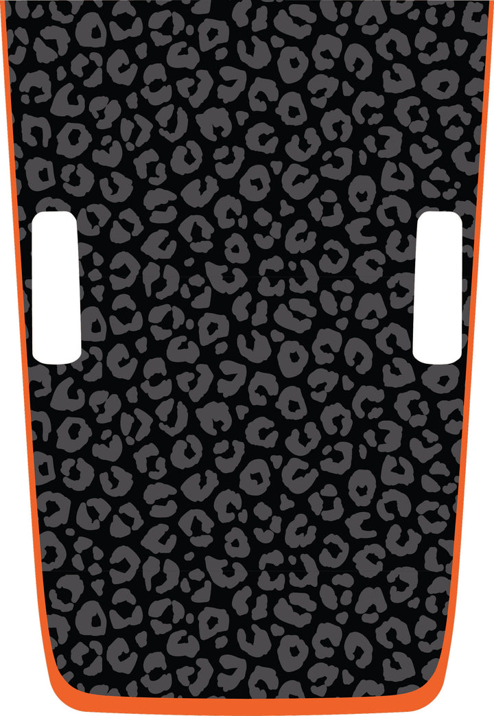 Black Cheetah Hybrid Hood Graphic