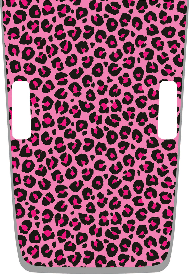 PInk Cheetah Hybrid Hood Graphic