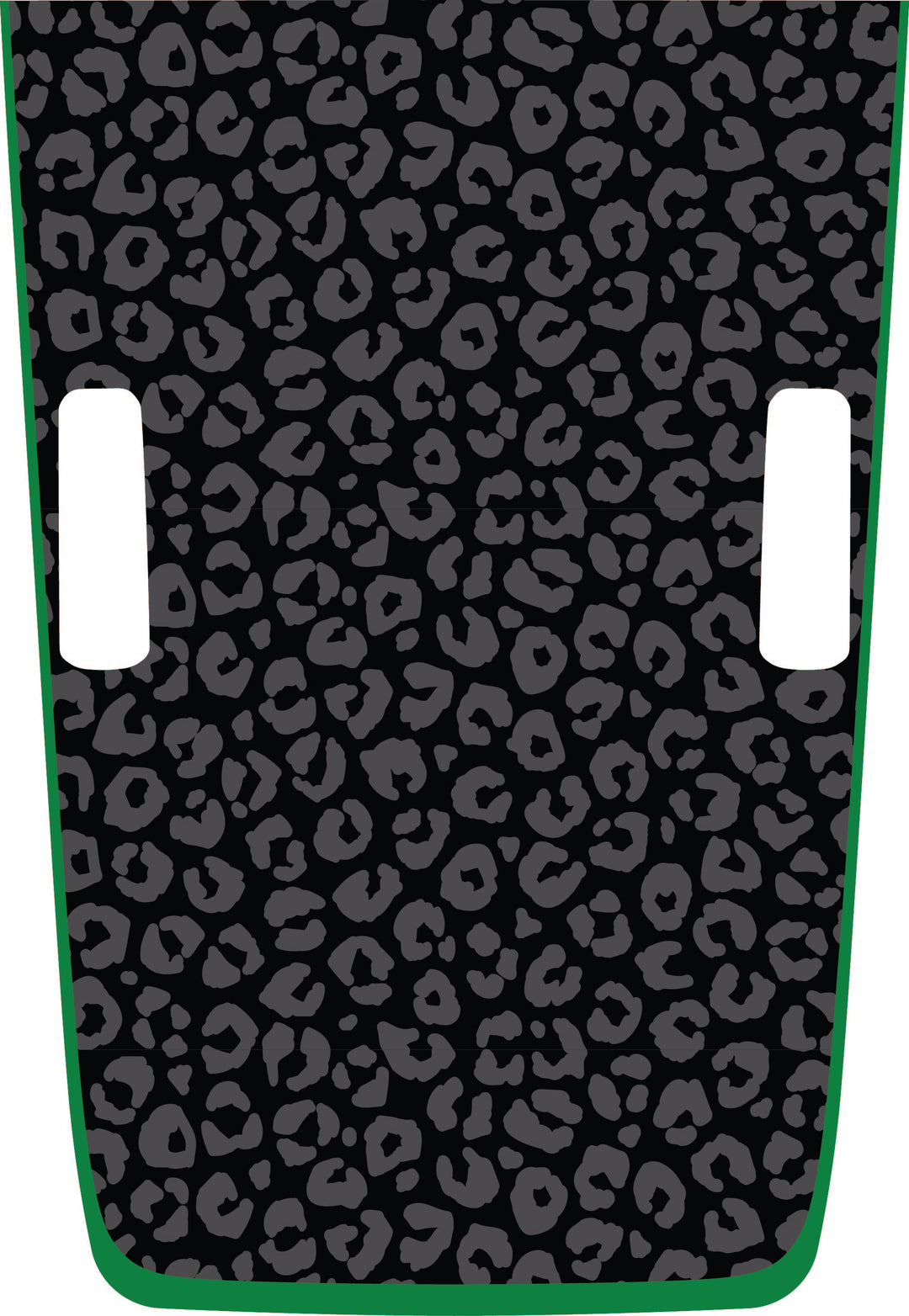 Black Cheetah Hybrid Hood Graphic
