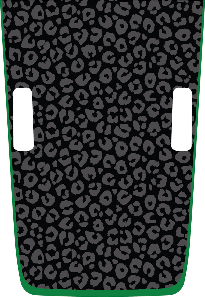 Black Cheetah Hybrid Hood Graphic