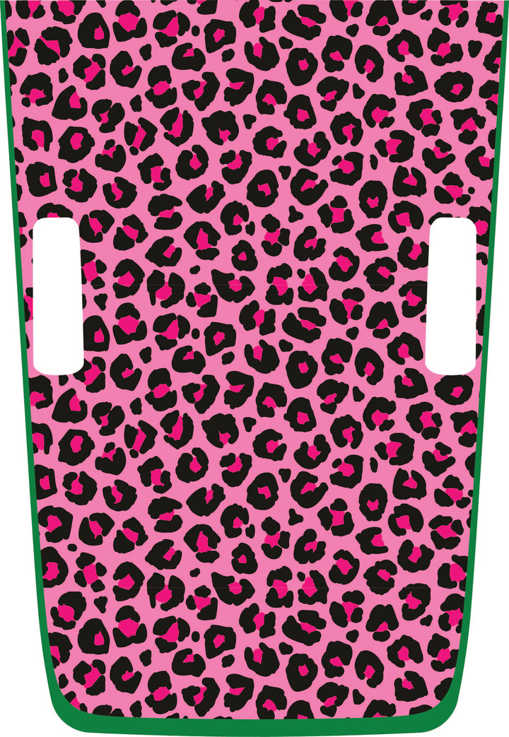 PInk Cheetah Hybrid Hood Graphic