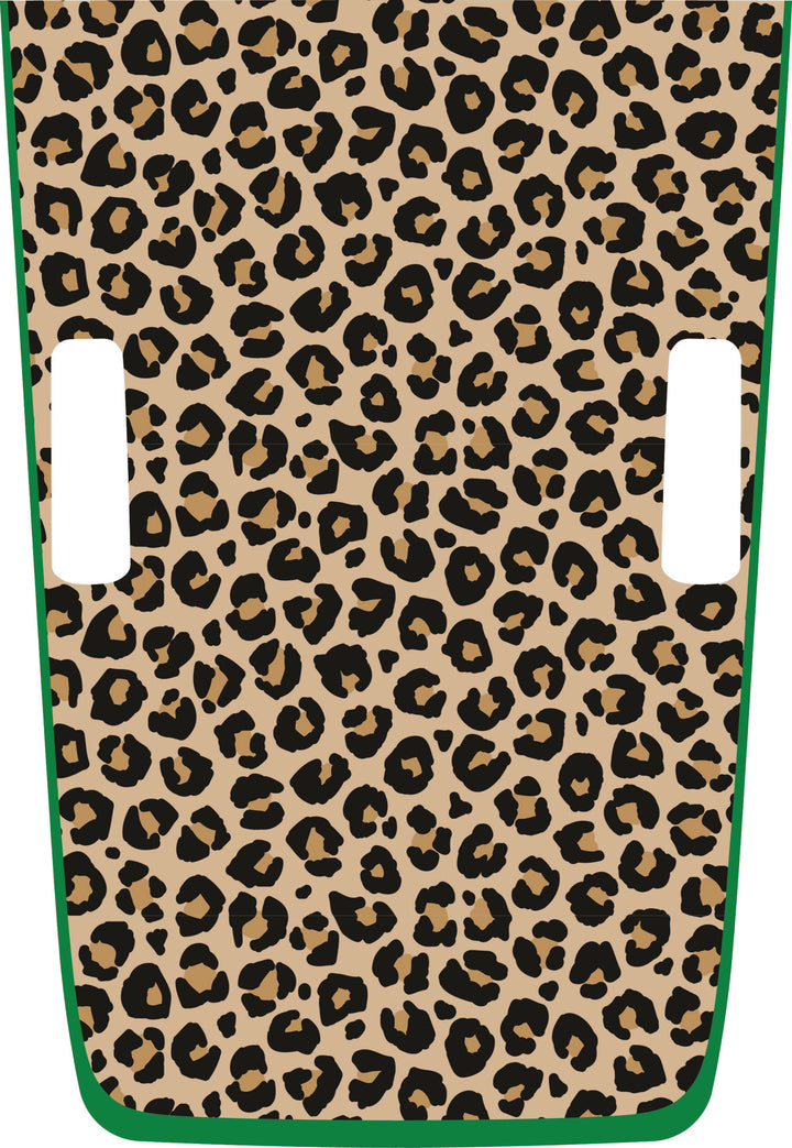 Tan Cheetah Hybrid Hood Graphic