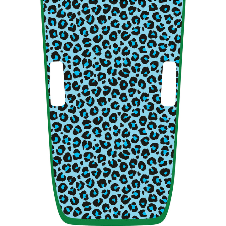 Teal Cheetah Rubicon Hood Graphic
