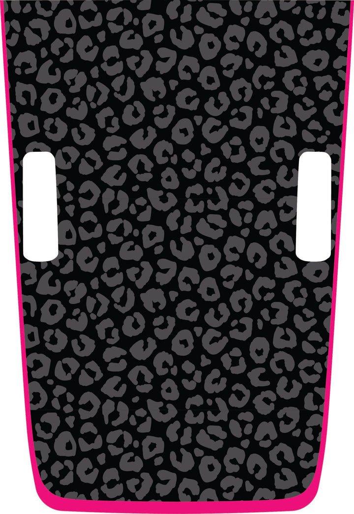 Black Cheetah Hybrid Hood Graphic