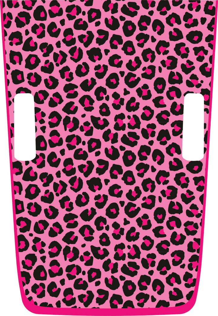 PInk Cheetah Hybrid Hood Graphic