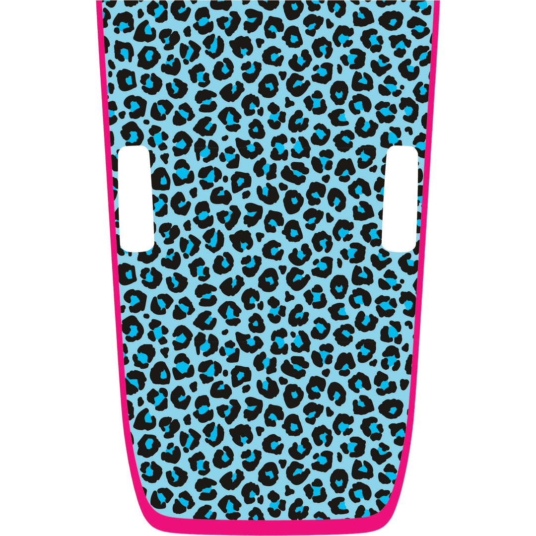 Teal Cheetah Rubicon Hood Graphic