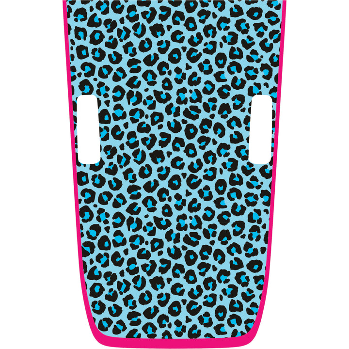 Teal Cheetah Rubicon Hood Graphic