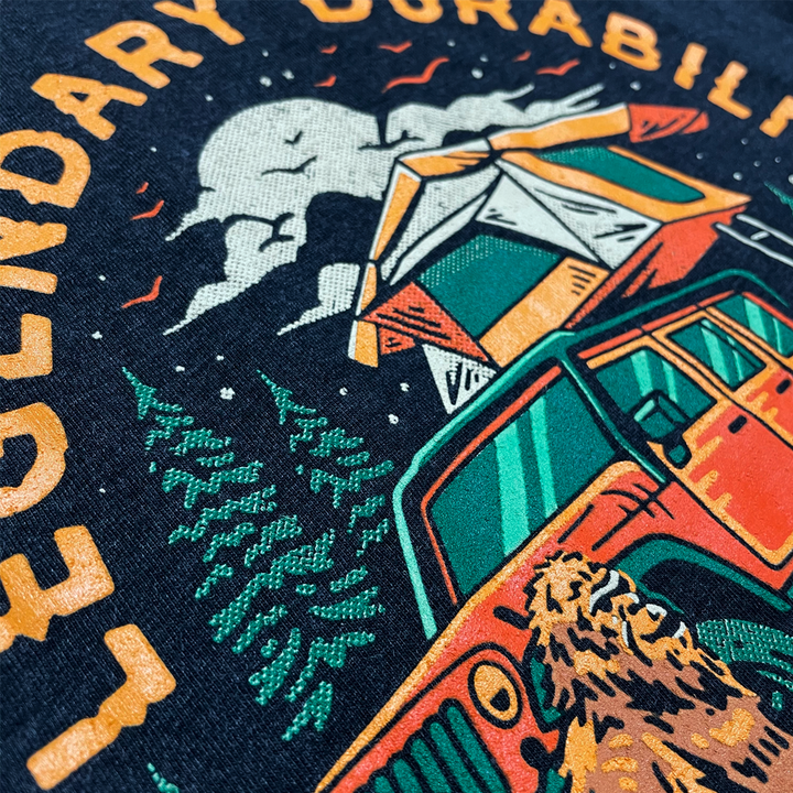 Mens Jeep® Sasquatch T-Shirt - Black
