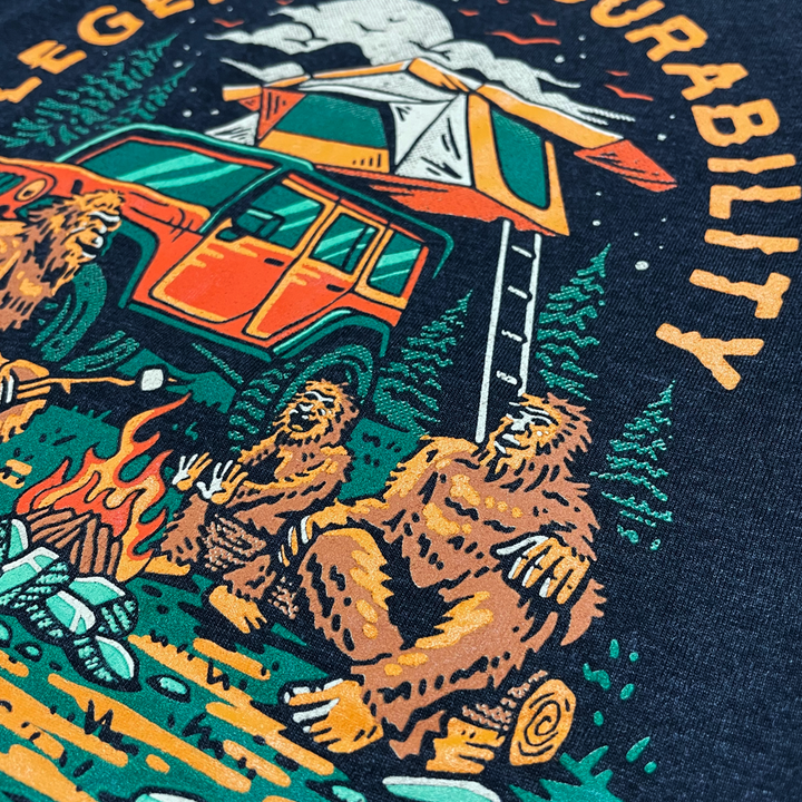 Mens Jeep® Sasquatch T-Shirt - Black