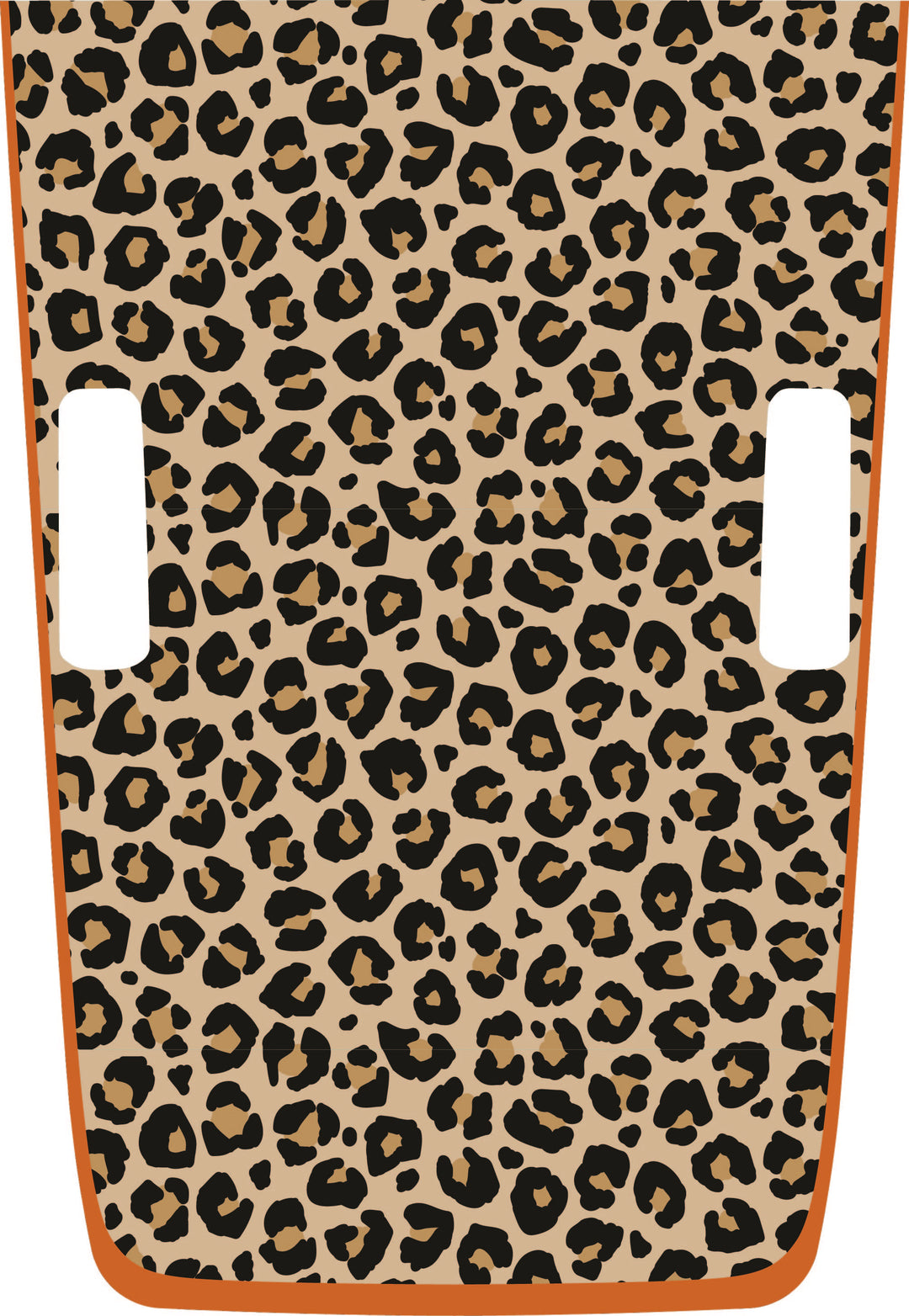 Tan Cheetah Hybrid Hood Graphic