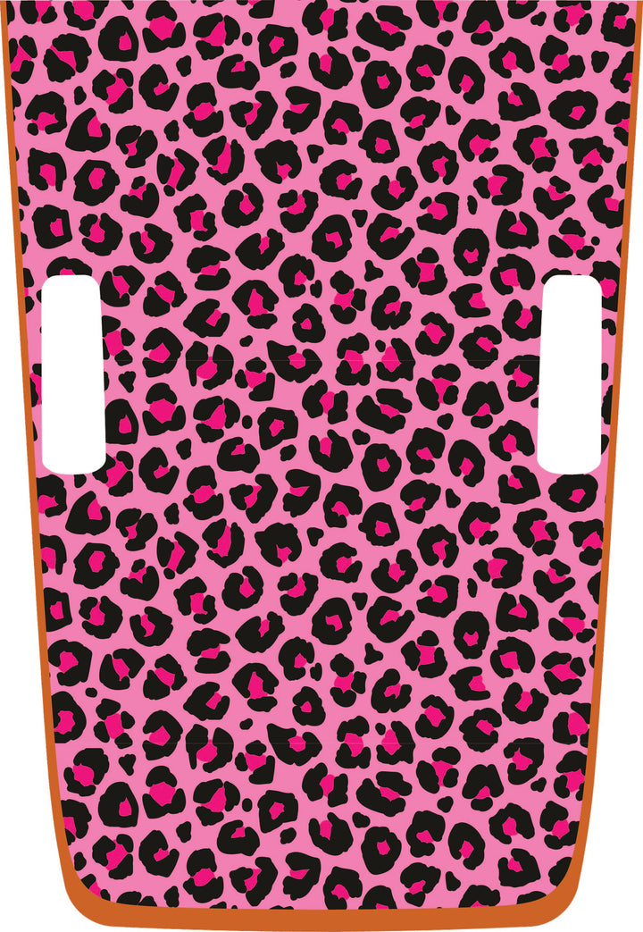 PInk Cheetah Hybrid Hood Graphic