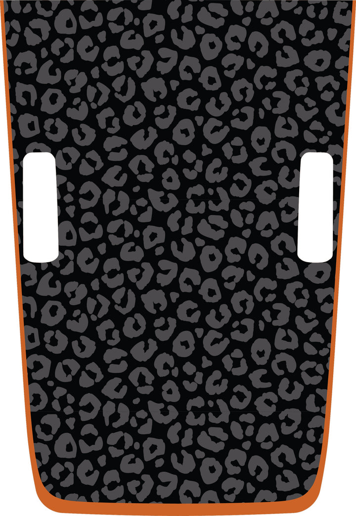 Black Cheetah Hybrid Hood Graphic