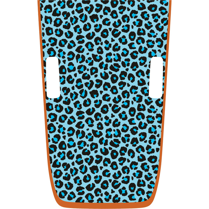 Teal Cheetah Rubicon Hood Graphic